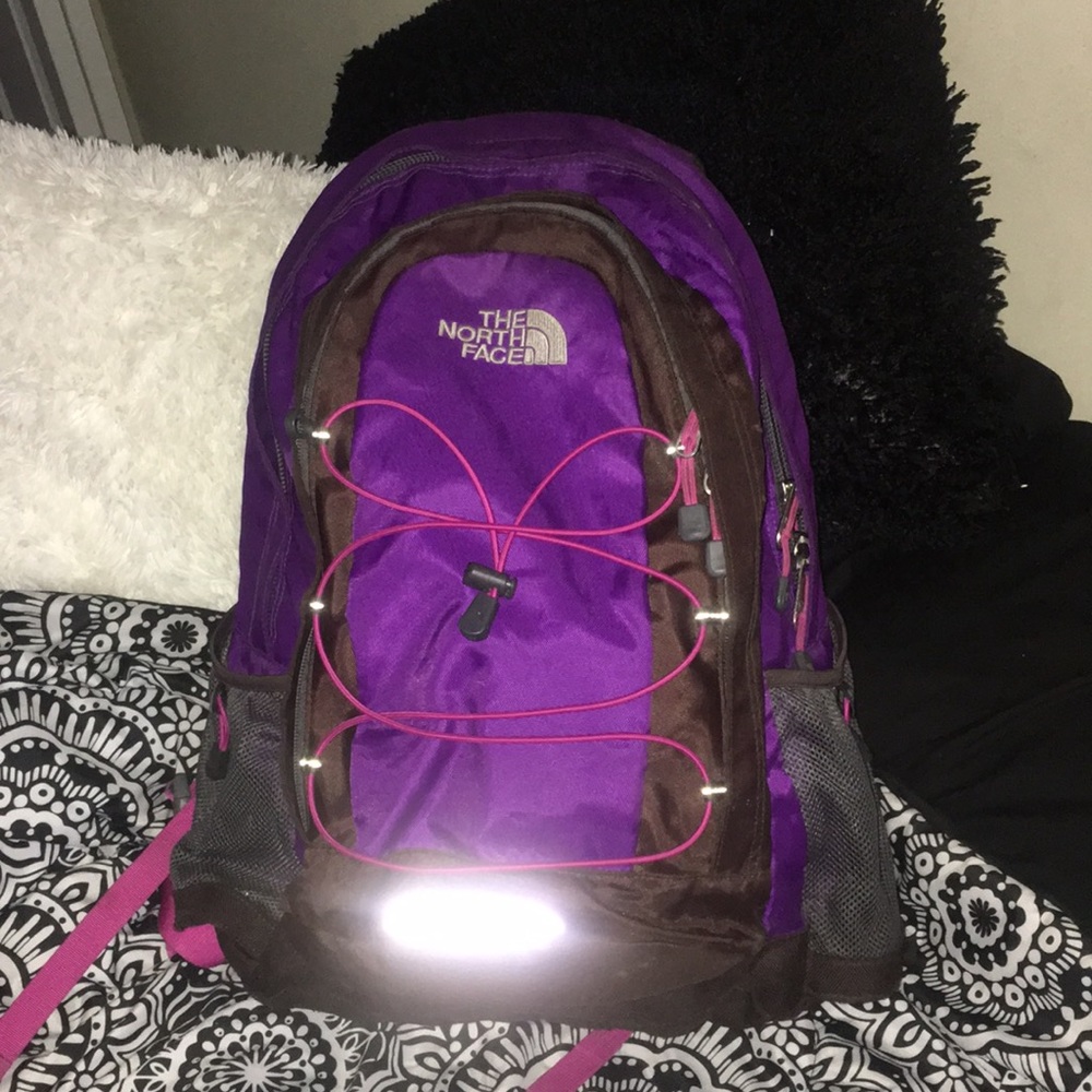 North face book bag